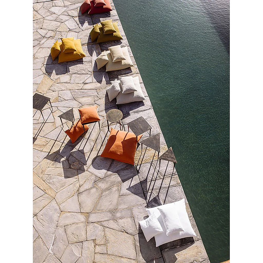 HARMONY HAOMY Housse De Coussin Propriano Brick 80x80cm 5 HARMONY HAOMY Housse De Coussin Propriano Brick 80x80cm – Image 3