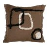 HARMONY HAOMY Coussin Tikri Brownie 45x45cm 1 Face Coton/1 Face Lin 1 HARMONY HAOMY Coussin Tikri Brownie 45x45cm 1 Face Coton/1 Face Lin -HARMONY Shop 621664 DEB WEB