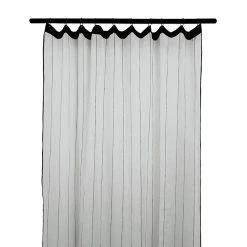 HARMONY HAOMY Rideau Calvi En Lin Blanc 140x280cm