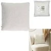 Home Déco Factory Coussin Doudou Bouclé Crème 40x40cm -HARMONY Shop 641242 FRN01 WEB