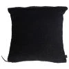 HARMONY HAOMY Coussin En Tissu Bouclette Noir 45x45cm - Erode
