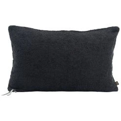 HARMONY HAOMY Coussin En Tissu Bouclette Noir 40x60cm - Erode