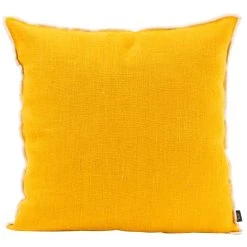 HARMONY HAOMY Coussin Chennai Chamoi 45x45cm En Lin Lave
