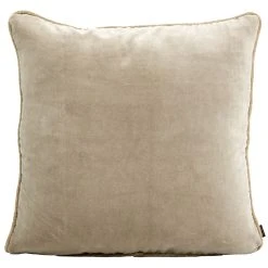 HARMONY HAOMY Coussin Delhi Craie 45x45cm En Velour