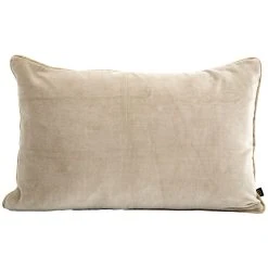 HARMONY HAOMY Coussin Delhi Craie 40x60cm En Velour