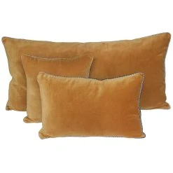 HARMONY HAOMY Coussin Delhi Chamois 40x60cm En Velour