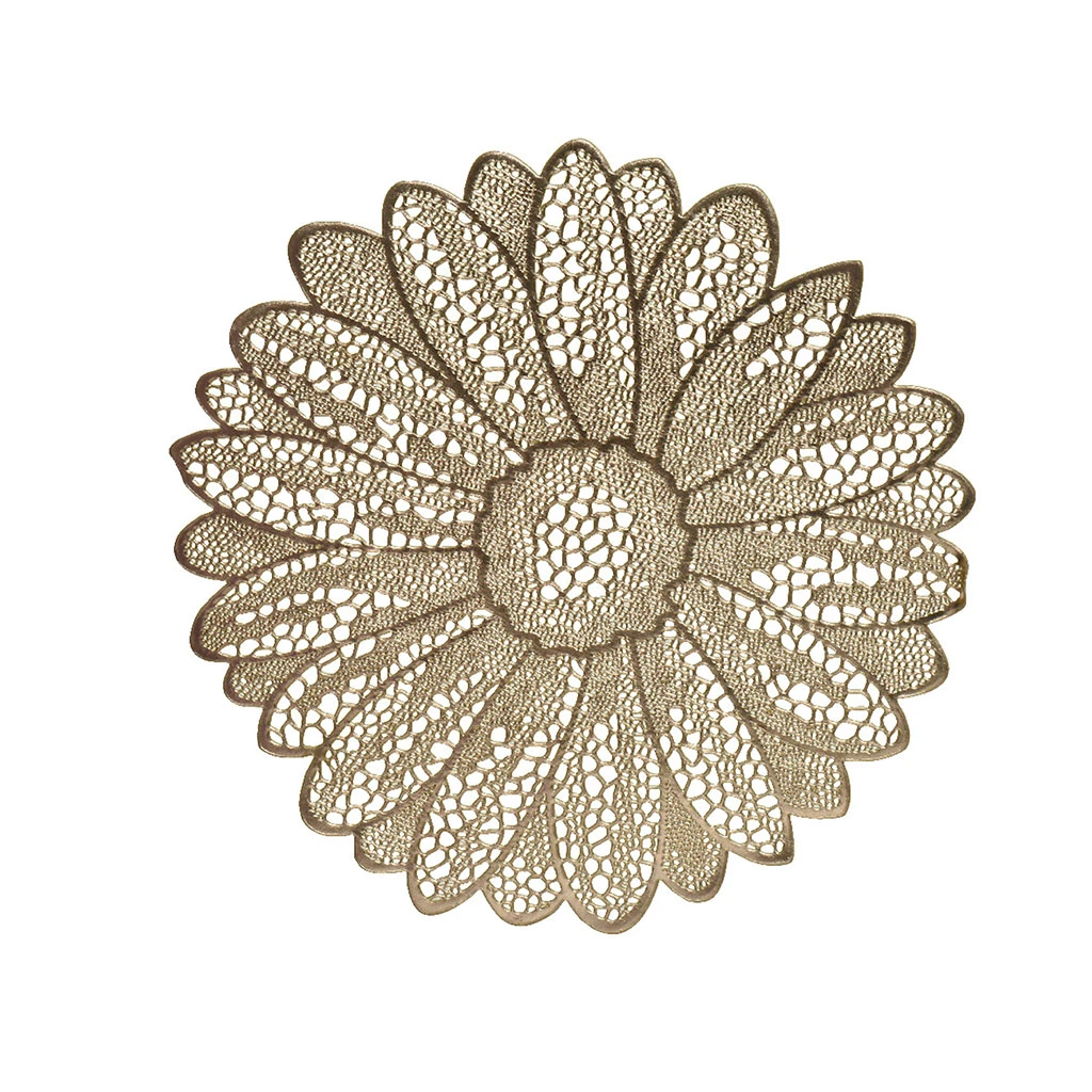 Kaemingk Set De Table Fleurs Pvc D38cm 3 Kaemingk Set De Table Fleurs Pvc D38cm