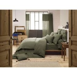 L'effet Papillon Housse De Couette Romarin En Gaze De Coton 240x220cm - Gaïa -HARMONY Shop 643048 FRN03 WEB
