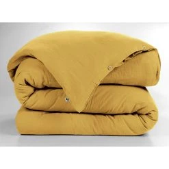 L'effet Papillon Housse De Couette Safran En Gaze De Coton 260x240cm - Gaïa -HARMONY Shop 643062 FRN03 WEB