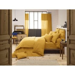 L'effet Papillon Taie D'oreiller Safran En Gaze De Coton 50x70cm - Gaïa 7 L'effet Papillon Taie D'oreiller Safran En Gaze De Coton 50x70cm - Gaïa -HARMONY Shop 643074 FRN03 WEB