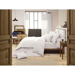 L'effet Papillon Taie D'oreiller Chantilly En Gaze De Coton 60x60cm - Gaïa -HARMONY Shop 643079 FRN03 WEB