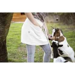 L'effet Papillon Tablier Chantilly En Gaze De Coton 45x80cm - Gaïa -HARMONY Shop 646210 FRN03 WEB