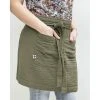 L'effet Papillon Tablier Romarin En Gaze De Coton 45x80cm - Gaïa -HARMONY Shop 646211 FRN01 WEB