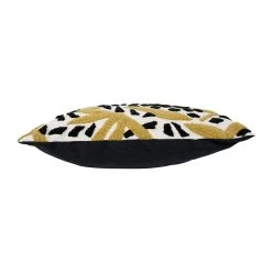 SEMA DESIGN Housse De Coussin Solor Mordoré Empiècement En Laine 45X45cm -HARMONY Shop 75123 DET02 WEB