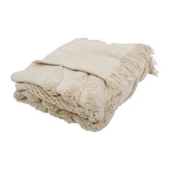 SEMA DESIGN Plaid Tufte Bronze Crème 170X130cm -HARMONY Shop 75309 DET02 WEB