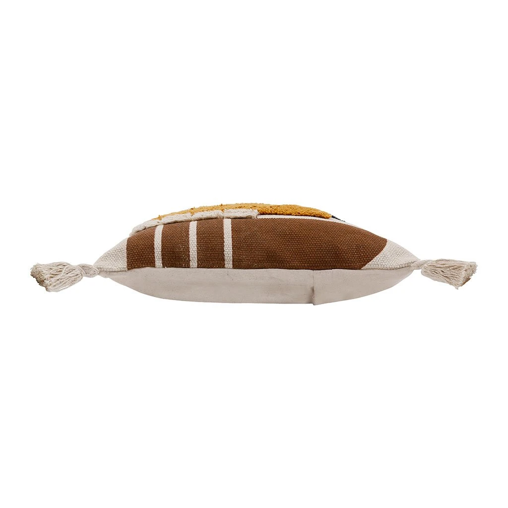 SEMA DESIGN Housse De Coussin Courba Terracotta Et Noir 45x45cm En Coton 4 SEMA DESIGN Housse De Coussin Courba Terracotta Et Noir 45x45cm En Coton – Image 2