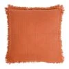 SEMA DESIGN Housse De Coussin Earth Notes Terracotta 45x45cm Gaze De Coton 1 SEMA DESIGN Housse De Coussin Earth Notes Terracotta 45x45cm Gaze De Coton -HARMONY Shop 76080 DEB WEB