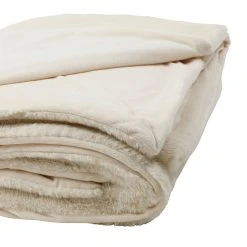 SEMA DESIGN Plaid Doudou Velvet Beige - Golden -HARMONY Shop 76654 DET02 WEB