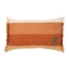 SEMA DESIGN Housse De Coussin Brodée Sweet Leaves Terra 50x30cm Coton -HARMONY Shop 76731 DEB WEB