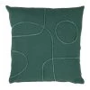 SEMA DESIGN Housse De Coussin émeraude 45x45cm - Arty -HARMONY Shop 76807 DEB WEB