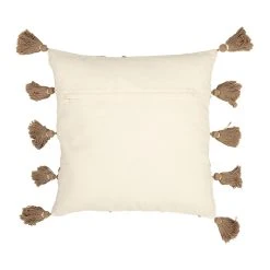 SEMA DESIGN Housse De Coussin Motif Irrégulier écru Et Taupe 45x45cm -blue Sand -HARMONY Shop 76812 DET02 WEB