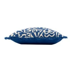 SEMA DESIGN Housse De Coussin Imprimé Arty Bleu Et Blanc 45x45cm - Funny 6 SEMA DESIGN Housse De Coussin Imprimé Arty Bleu Et Blanc 45x45cm - Funny -HARMONY Shop 76819 DET01 WEB