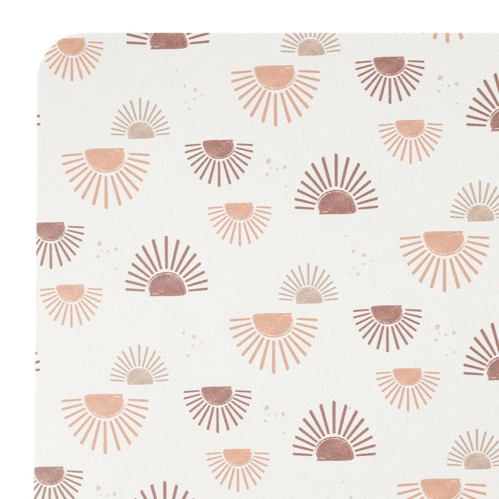 SEMA DESIGN Set De Table écru Et Terracotta - Sweet Leaves 4 SEMA DESIGN Set De Table écru Et Terracotta - Sweet Leaves – Image 2