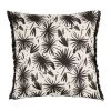 SEMA DESIGN Housse De Coussin Feuilles Palmier Noir 45x45cm - Palmea 1 SEMA DESIGN Housse De Coussin Feuilles Palmier Noir 45x45cm - Palmea -HARMONY Shop 76970 DEB WEB