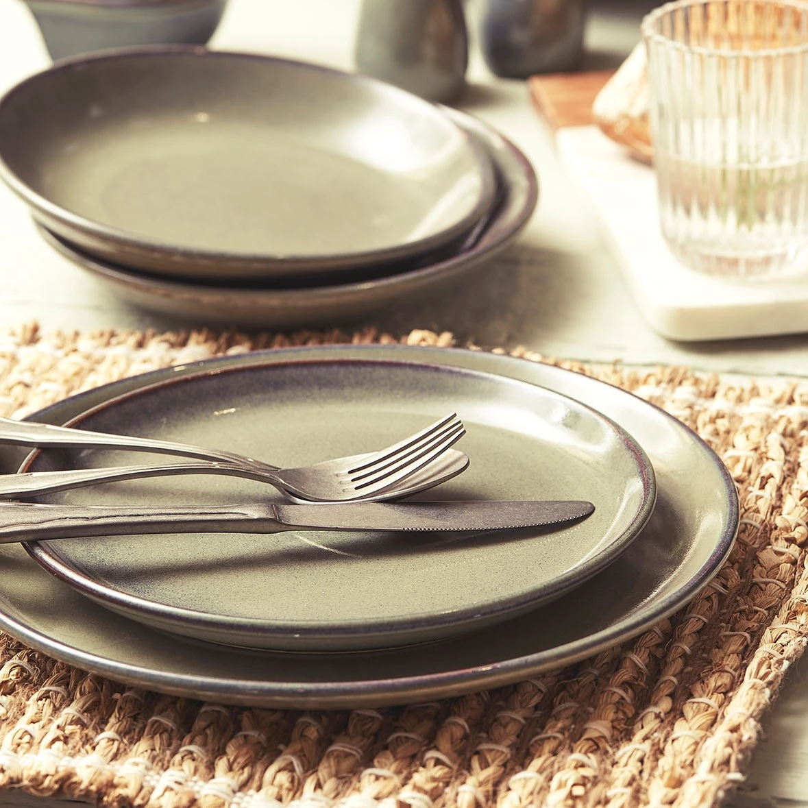 Comptoir De Famille Set Table Suzel Naturel 50x36cm Jonc De Mer 5 Comptoir De Famille Set Table Suzel Naturel 50x36cm Jonc De Mer – Image 3